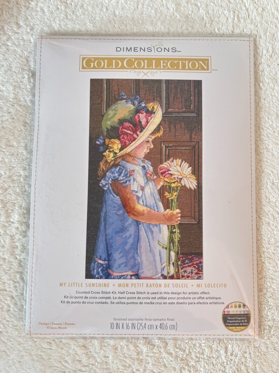 Dimension Other - NEW Dimensions Gold Collection My Little Sunshine #35259 Cross Stitch Kit